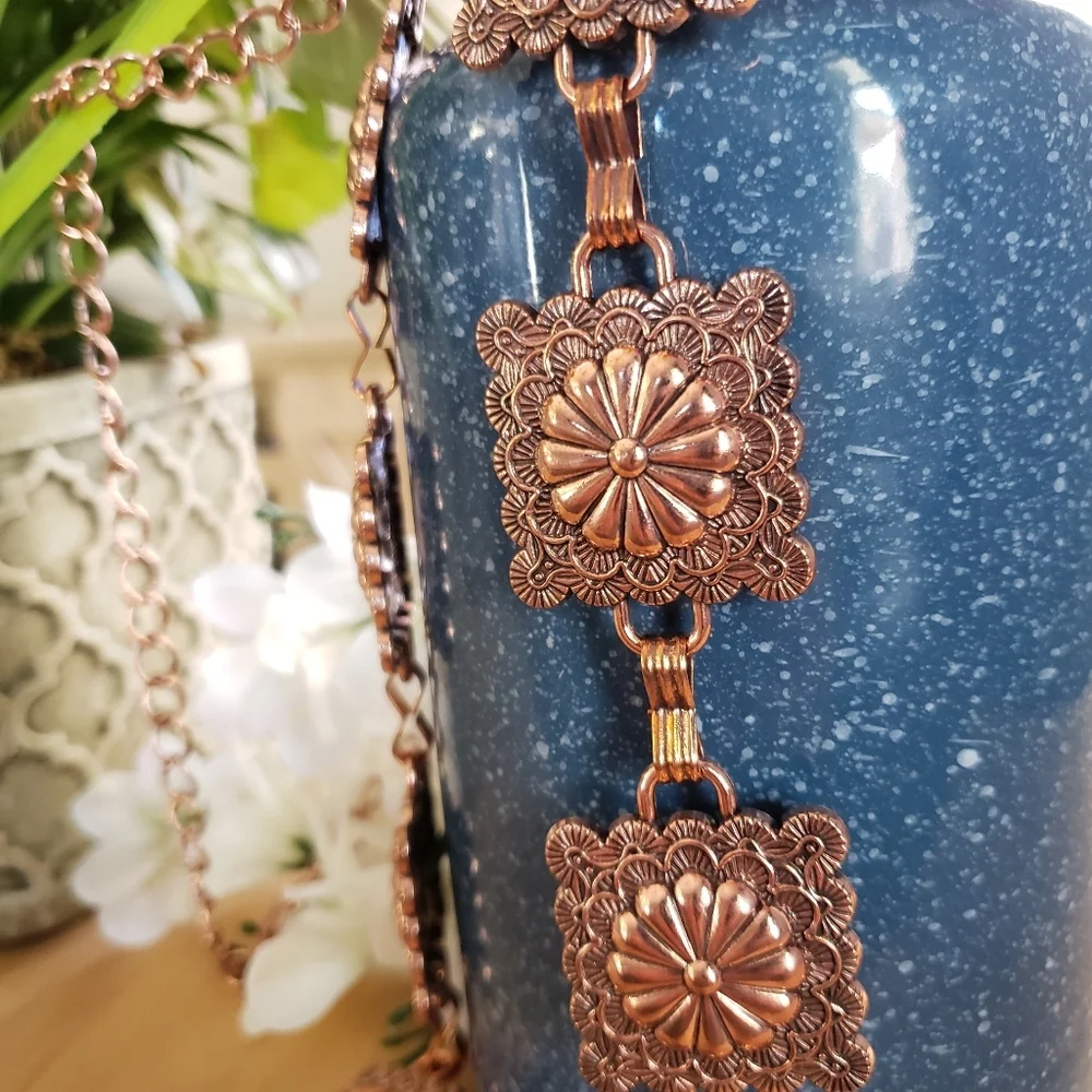 Vintage Waist Chain Square Style - Picture 6 of 9